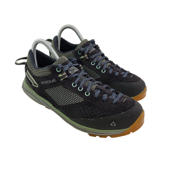 Vasque Grand Traverse Womens Size 8 Gray Green Hiking Athletic Sneaker Shoes - Picture 1 of 13